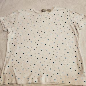 Basic Editions Polka Dot Tee
